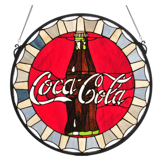Coca Cola Gifts >> Coca Cola Gifts Collectibles 21 W X 21 H Coca Cola Bottle Cap Stained Glass Window Coca Cola Gifts >> Coca Cola Gifts Collectibles 21 W X 21 H Coca Cola Bottle Cap Stained Glass Window