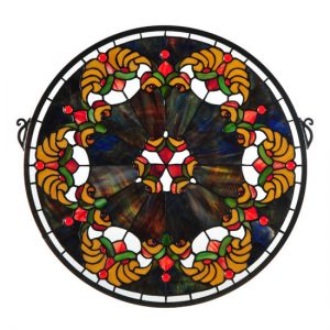 Stained Glass Window Panel 127106