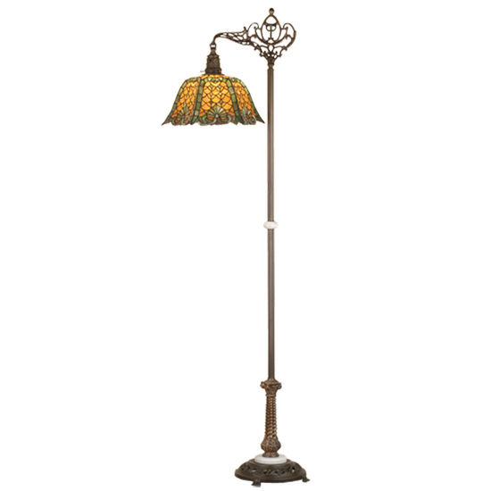 bridge arm floor lamp shades