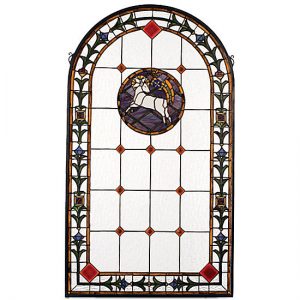 Vertical Stained Glass Panels | Glenn Tiffany Stained Glass Windows