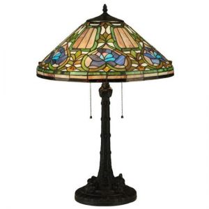 Art Nouveau Table Lamp Tiffany Style Lighting Decor for Living Room