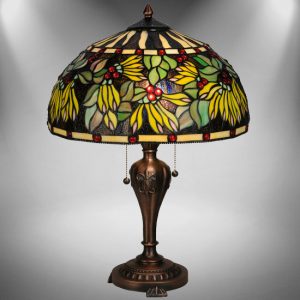 Dandelion Lamp Glenn Stained Glass Table Lighting