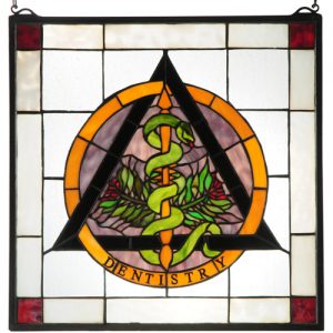 Dentistry Stained Glass Window Hangings Home Decor Art