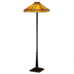 Floor Lamp With Yellow Shade