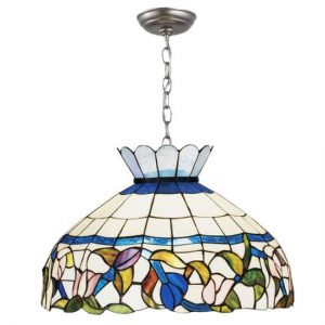 Hanging Lights For Kitchen Rose Vine Tiffany Style Stained Glass