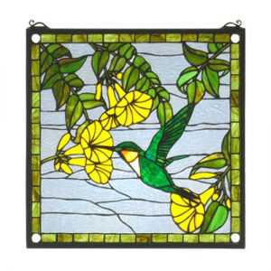 Hummingbird House Warming Gifts Stained Glass Windows Tiffany Style