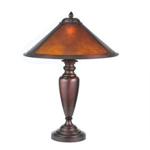 Mica Table Lamp Rustic Home Decor For Living Room, Home Office