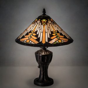 Southwestern Stained Glass Table Lamp Lighting for Home Decor