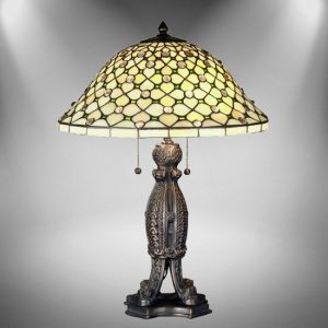 Tiffany Style Victorian Table Lamp Stained Glass Table Lamp Tiffany Decor