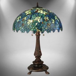 Wisteria Table Lamp Stained Glass Table Lamp Tiffany Decor