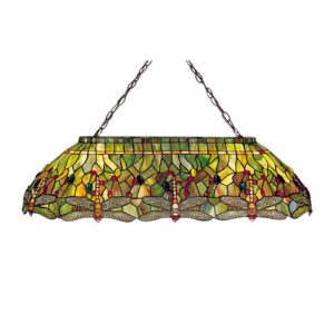 Dragonfly Kitchen Island Lamp Glenn Stained Glass Tiffany Style Shades